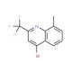 4-Bromo-8-methyl-2-(trifluoromethyl)quinoline (CAS 260973-04-4) - chemical structure image