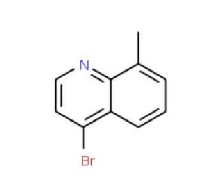 4-Bromo-8-methylquinoline (CAS 36075-68-0) - chemical structure image