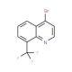 4-Bromo-8-trifluoromethylquinoline (CAS 260973-10-2) - chemical structure image