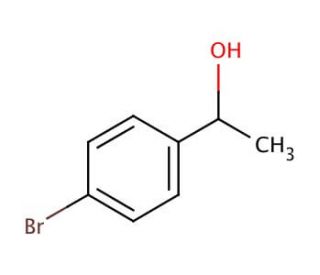 4-Bromo-α-methylbenzyl alcohol (CAS 5391-88-8) - chemical structure image