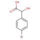 4-Bromo-DL-mandelic acid (CAS 6940-50-7) - chemical structure image