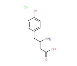 4-Bromo-L-beta-homophenylalanine hydrochloride (CAS 270062-84-5) - chemical structure image