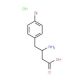 4-Bromo-L-beta-homophenylalanine hydrochloride (CAS 270062-84-5) - chemical structure image