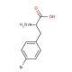 4-Bromo-L-phenylalanine (CAS 24250-84-8) - chemical structure image