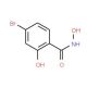 4-Bromo-N,2-dihydroxybenzenecarboxamide (CAS 61799-79-9) - chemical structure image