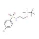 4-Bromo-N-[2-(tert-butyldimethylsilyloxy)ethyl]benzenesulphonamide (CAS 850429-52-6) - chemical structure image
