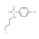 4-Bromo-N-(3-chloropropyl)benzenesulphonamide (CAS 98768-71-9) - chemical structure image