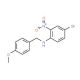 4-Bromo-N-(4-methoxybenzyl)-2-nitroaniline (CAS 957062-86-1) - chemical structure image