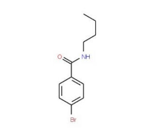 4-Bromo-N-butylbenzamide (CAS 78080-34-9) - chemical structure image