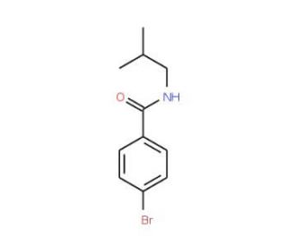 4-Bromo-N-isobutylbenzamide (CAS 161768-66-7) - chemical structure image