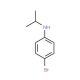 4-Bromo-N-isopropylaniline (CAS 121086-19-9) - chemical structure image
