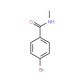 4-Bromo-N-methylbenzamide (CAS 27466-83-7) - chemical structure image