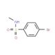 4-Bromo-N-methylbenzenesulfonamide (CAS 703-12-8) - chemical structure image