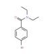 4-Bromo-N,N-diethylbenzamide (CAS 5892-99-9) - chemical structure image