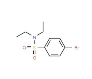 4-Bromo-N,N-diethylbenzenesulphonamide (CAS 90944-62-0) - chemical structure image