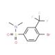 4-Bromo-N,N-dimethyl-3-(trifluoromethyl)benzenesulfonamide (CAS 939989-87-4) - chemical structure image