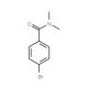 4-Bromo-N,N-dimethylbenzamide (CAS 18469-37-9) - chemical structure image