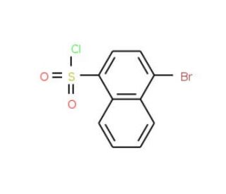 4-Bromo-naphthalene-1-sulfonyl chloride - chemical structure image