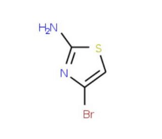 4-Bromo-thiazol-2-ylamine (CAS 502145-18-8) - chemical structure image