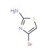 4-Bromo-thiazol-2-ylamine (CAS 502145-18-8) - chemical structure image