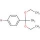 4-Bromoacetophenone diethyl ketal (CAS 61390-40-7) - chemical structure image
