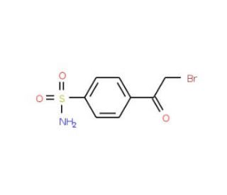 4-(bromoacetyl)benzenesulfonamide - chemical structure image