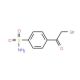 4-(bromoacetyl)benzenesulfonamide - chemical structure image