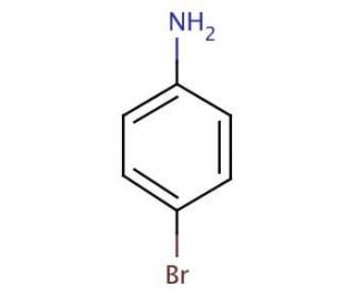 4-Bromoaniline (CAS 106-40-1) - chemical structure image