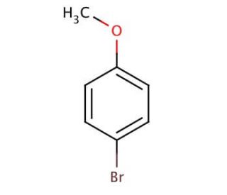 4-Bromoanisole (CAS 104-92-7) - chemical structure image