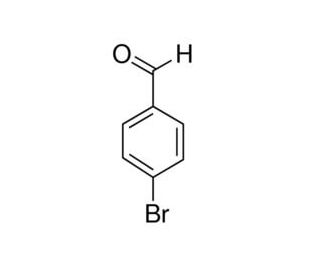4-Bromobenzaldehyde (CAS 1122-91-4) - chemical structure image