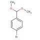 4-Bromobenzaldehyde dimethyl acetal (CAS 24856-58-4) - chemical structure image