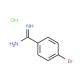 4-Bromobenzamidine hydrochloride (CAS 55368-42-8) - chemical structure image
