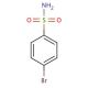 4-Bromobenzenesulfonamide (CAS 701-34-8) - chemical structure image