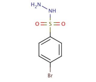 4-bromobenzenesulfonohydrazide (CAS 2297-64-5) - chemical structure image