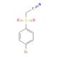 4-Bromobenzenesulfonyl acetonitrile (CAS 126891-45-0) - chemical structure image