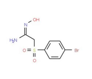 4-Bromobenzenesulfonylacetamide oxime - chemical structure image