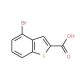 4-Bromobenzo[b]thiophene-2-carboxylic acid (CAS 5194-37-6) - chemical structure image