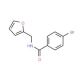 {[(4-Bromobenzoyl)amino]methyl}furan (CAS 312587-75-0) - chemical structure image