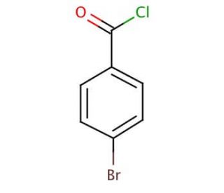4-Bromobenzoyl chloride (CAS 586-75-4) - chemical structure image