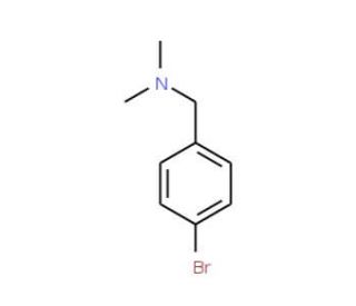 (4-Bromobenzyl)dimethylamine (CAS 6274-57-3) - chemical structure image