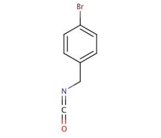 4-Bromobenzyl isocyanate (CAS 302912-23-8) - chemical structure image
