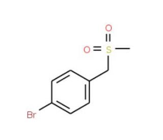 4-Bromobenzylmethylsulfone (CAS 213627-30-6) - chemical structure image