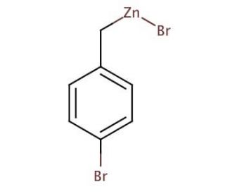 4-Bromobenzylzinc bromide solution (CAS 115055-85-1) - chemical structure image