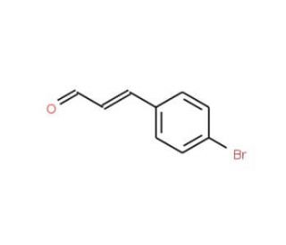 4-Bromocinnamaldehyde (CAS 3893-18-3) - chemical structure image
