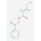 4-Bromocrotonic acid benzoylmethyl ester (CAS 154561-38-3) - chemical structure image