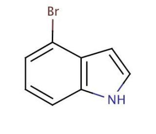 4-Bromoindole (CAS 52488-36-5) - chemical structure image