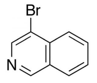 4-Bromoisoquinoline (CAS 1532-97-4) - chemical structure image