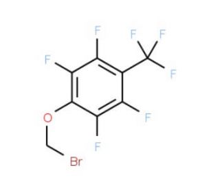 4-Bromomethoxy-2,3,5,6-tetrafluoro-benzotrifluoride - chemical structure image