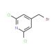4-(Bromomethyl)-2,6-dichloropyridine (CAS 175204-45-2) - chemical structure image