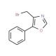 4-(Bromomethyl)-5-phenyl-1,3-oxazole (CAS 368869-94-7) - chemical structure image